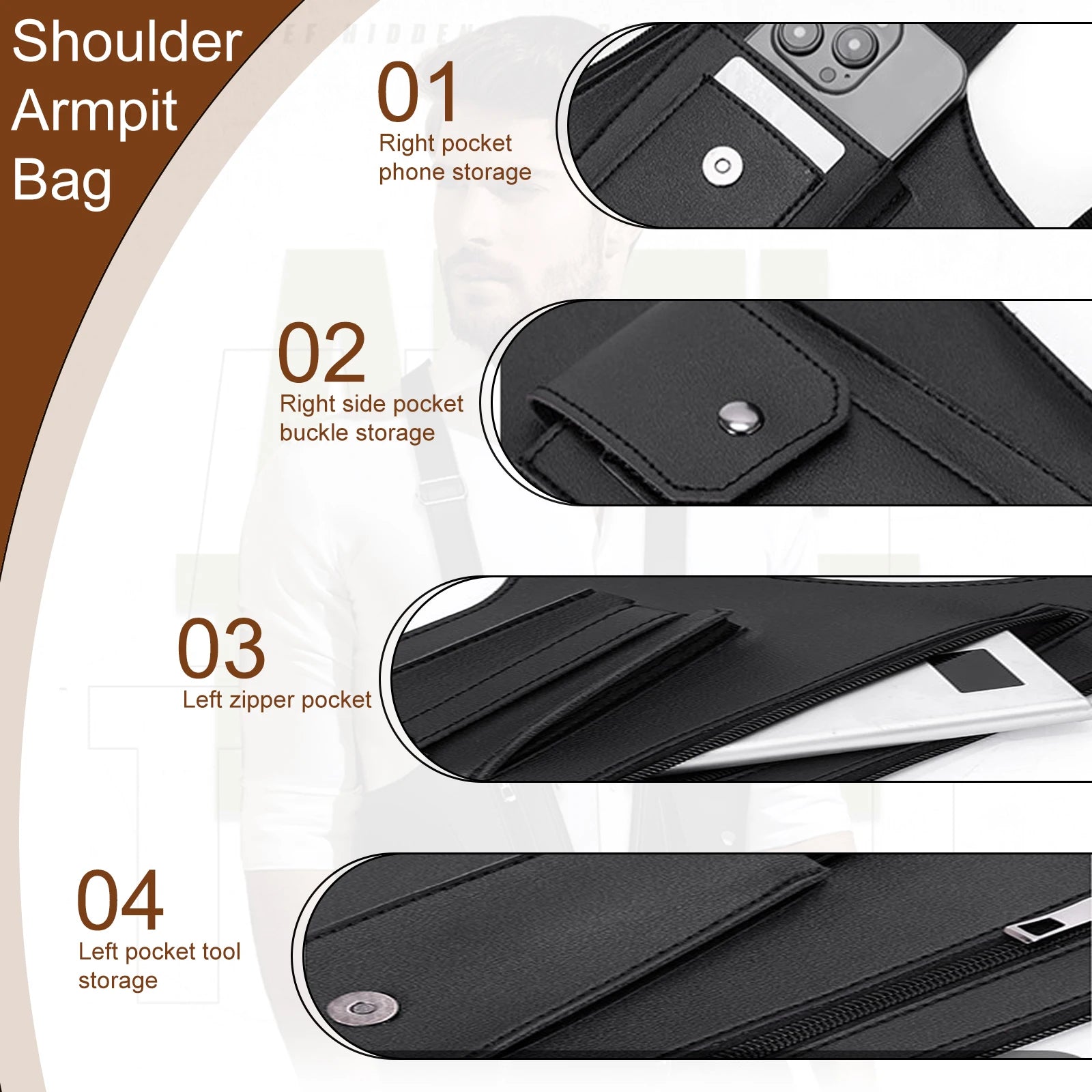 Leather Double Shoulder Holster