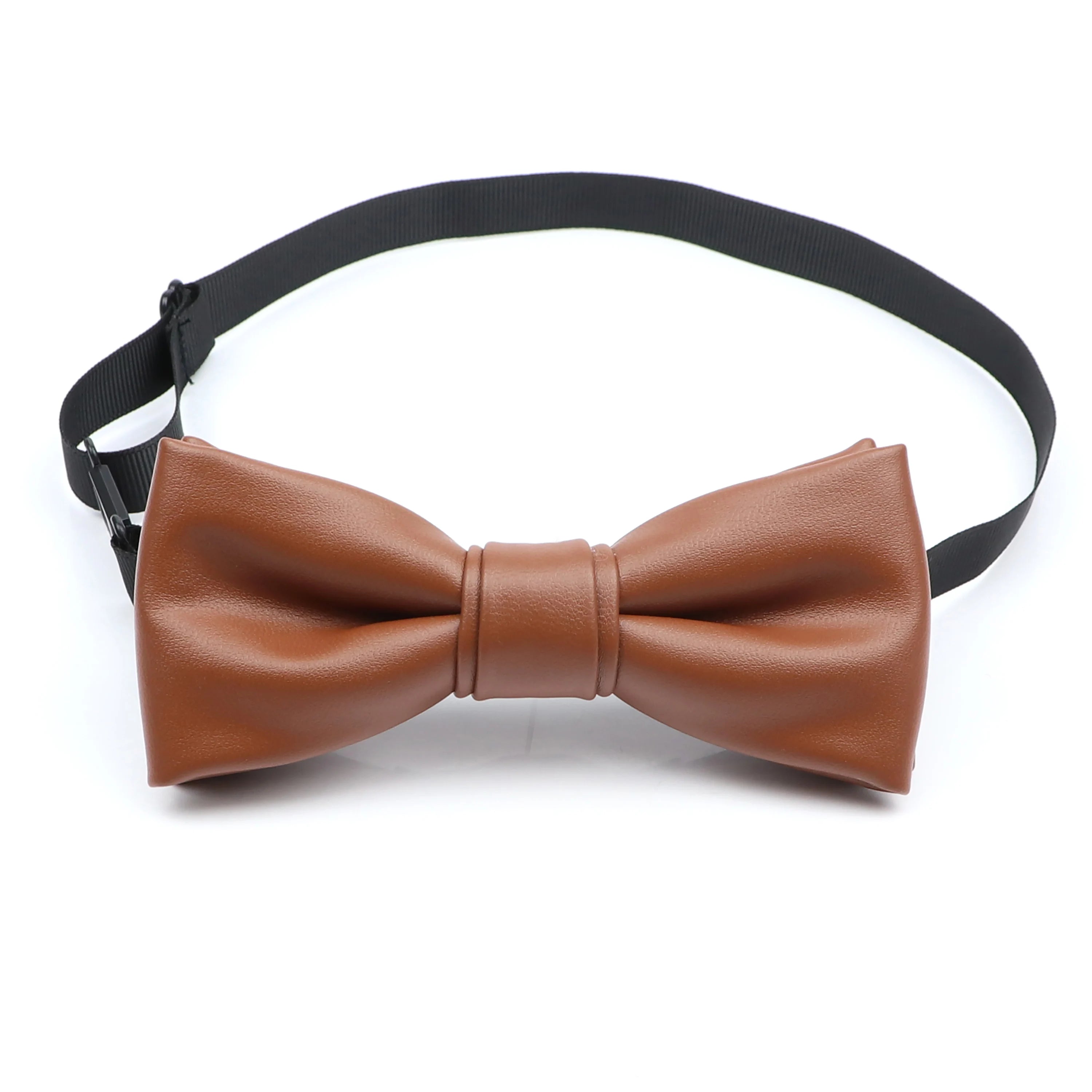 Leather Pop-Color Bow Ties