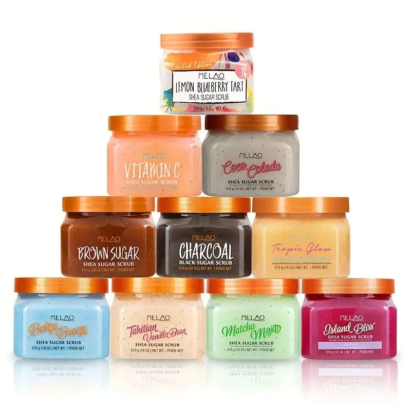 Vegan Multi-Scent Sugar Body Scrub
